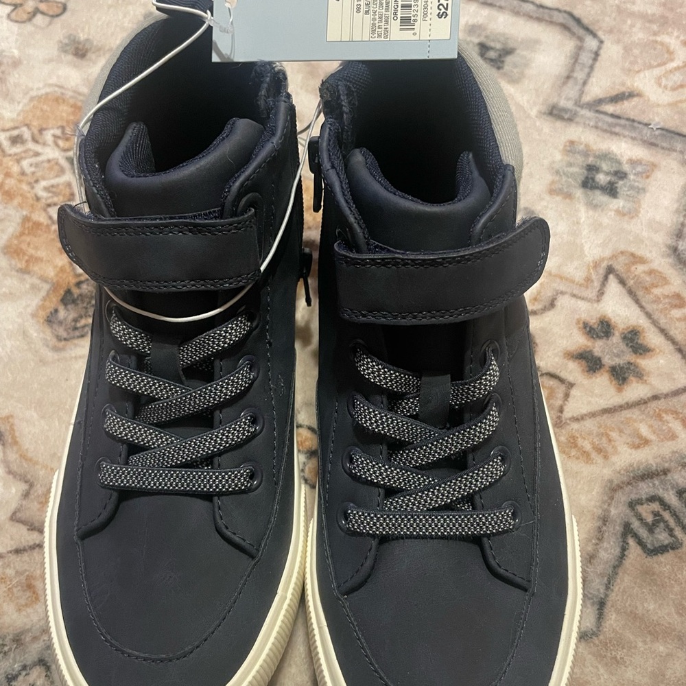 Cat and Jack Boy's Blue High-Top Sneakers